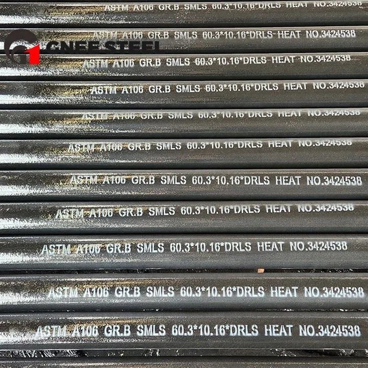 Píobán Brú Gan uaim ASTM A106 Grád B