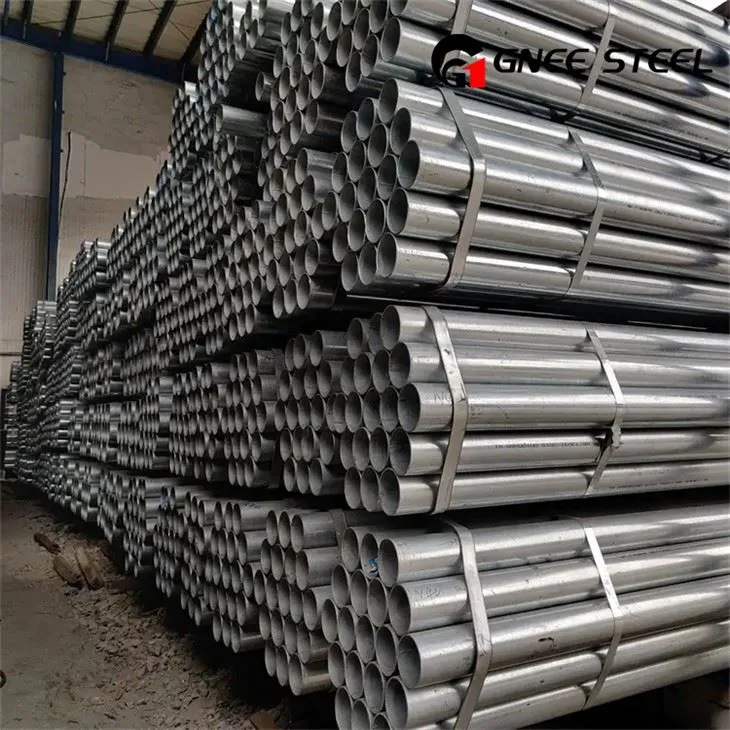 BS1387 Aicme B Píopaí Cruach Galvanized Gi Pipe