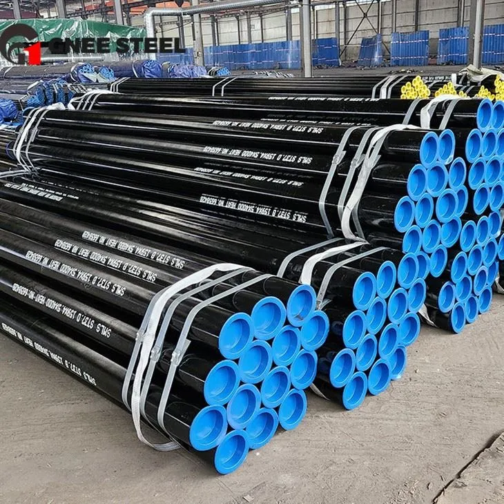 DIN1629 ST37 Píopa Cruach Struchtúrtha